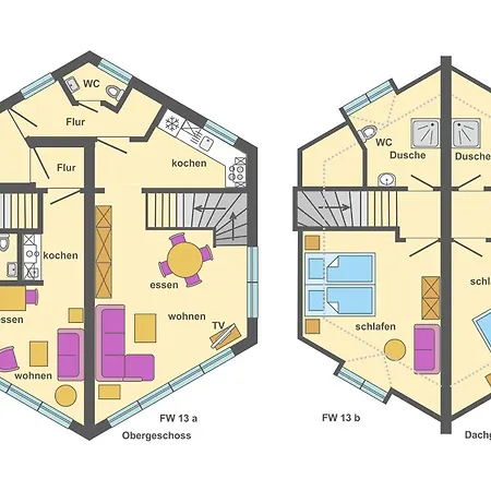 Apartament Freesenbruch 13b - Haubentaucher